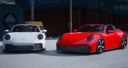 2025 Porsche Targa 4 GTS [Addon | FiveM | Extras | Active Spoiler]