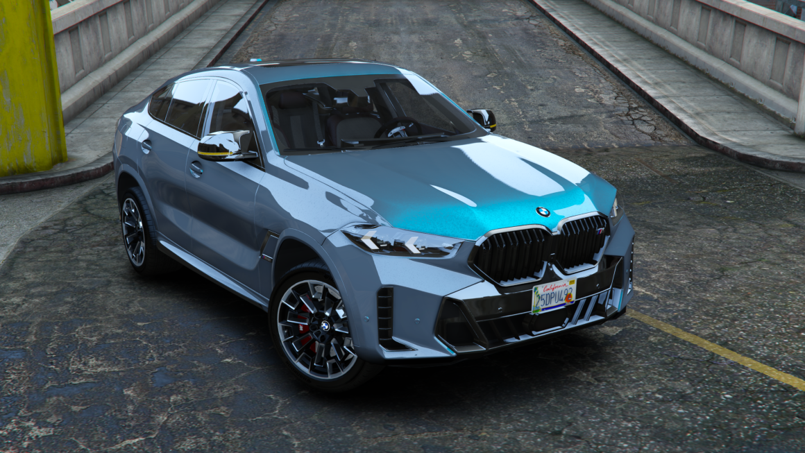 2024 Facelift BMW X6 (M Package) [GTA5] (Addon / FiveM)