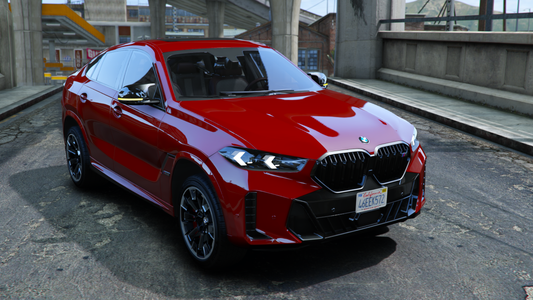 2024 Facelift BMW X6 (M Package) [GTA5] (Addon / FiveM)