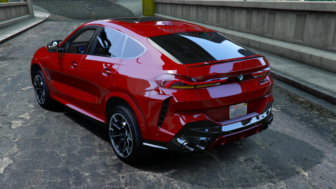 2024 Facelift BMW X6 (M Package) [GTA5] (Addon / FiveM)